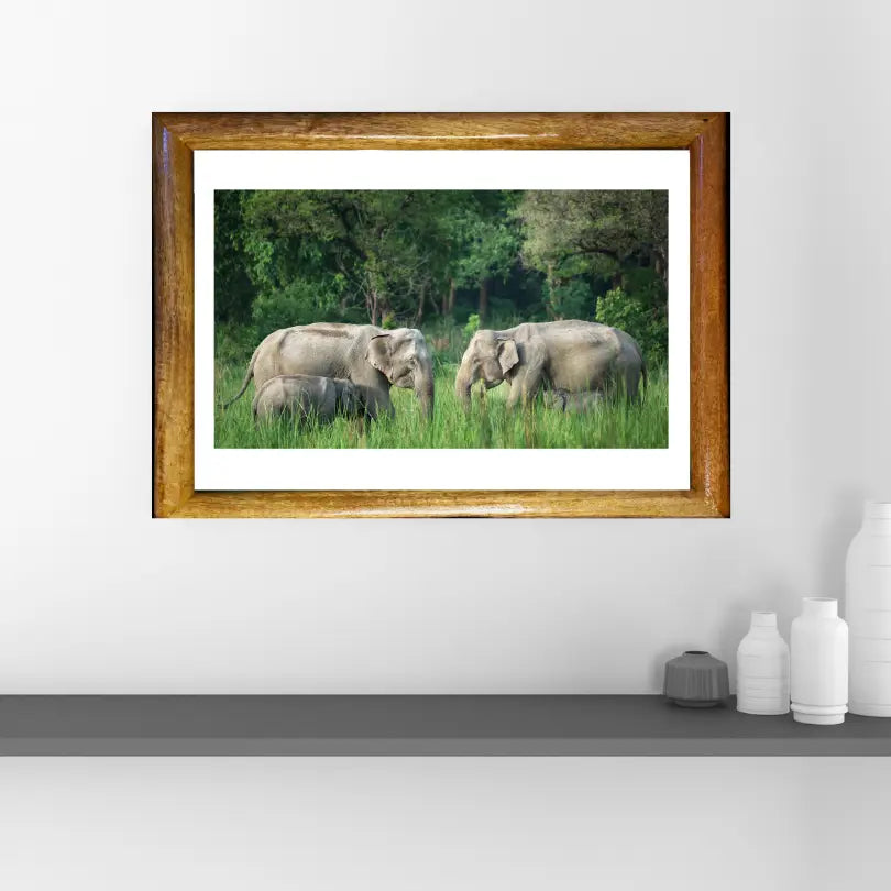 The Reunion — Elephant Herd, Fine Art Photography | Limited Edition