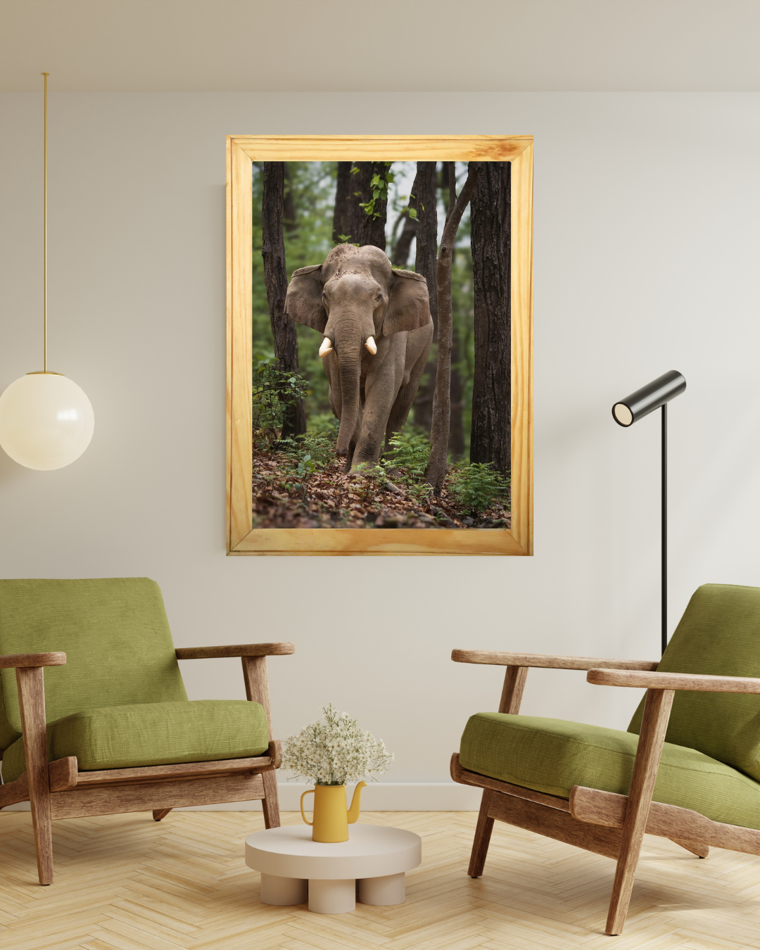 Silent Colonnade — Asian Elephant Fine Art Photography | Limited Edition Archival Print, India