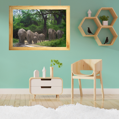 elephant wall art